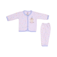 UNISEX L/S 2PC L/W PAJAMA SUIT 0-3M ZHS-26 6201 Y.T Default Title - MamasJan KidsWear
