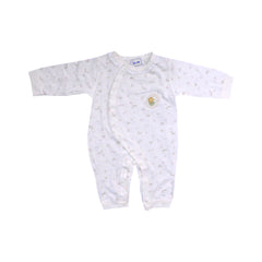 GIRLS L/S L/W PRINTED ROMPER OFF WHITE 0.3M ZHS-26 67211 A/G Default Title - MamasJan KidsWear