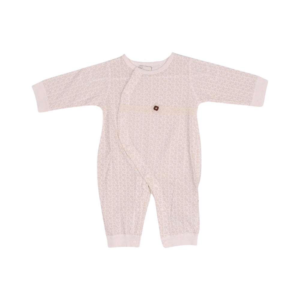 GIRLS L/S PRINTED ROMPER SKIN N.B ZHS-26 67204 A/G Default Title - MamasJan KidsWear