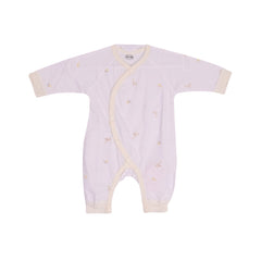GIRLS L/S PRINTED ROMPER L/W LEMON N.B ZHS-26 001 W.G Default Title - MamasJan KidsWear
