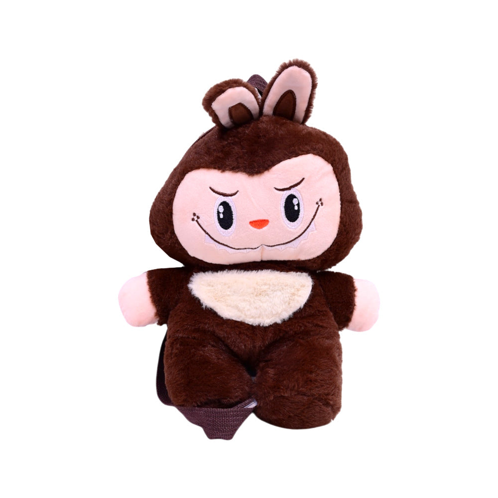 KIDS SHOULDER STAFF FUR BAG 101 ZHS-26 BROWN W.G Default Title - MamasJan KidsWear