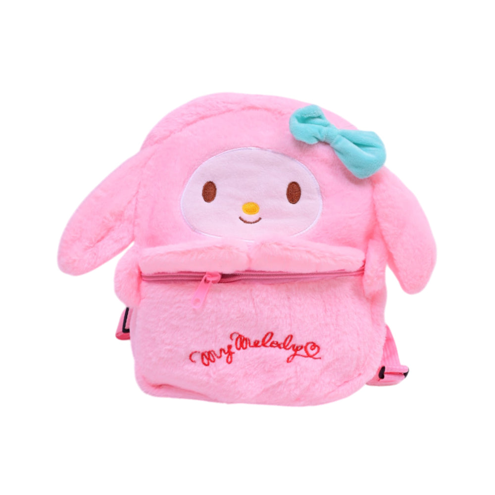 KIDS SHOULDER STAFF FUR BAG 107 ZHS-26 PINK W.G Default Title - MamasJan KidsWear