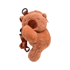 KIDS SHOULDER STAFF FUR BAG 108 ZHS-26 BROWN W.G Default Title - MamasJan KidsWear