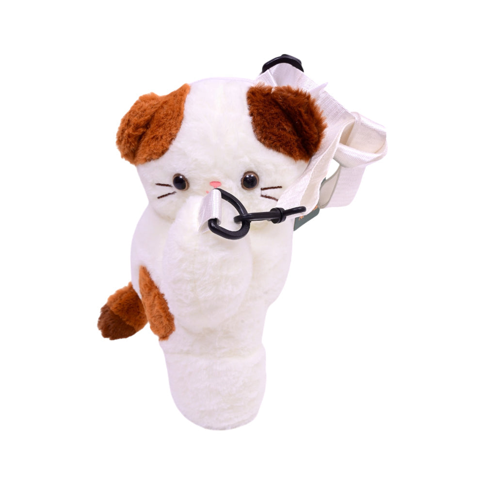 KIDS SHOULDER STAFF FUR BAG 108 ZHS-26 OFF WHITE W.G Default Title - MamasJan KidsWear