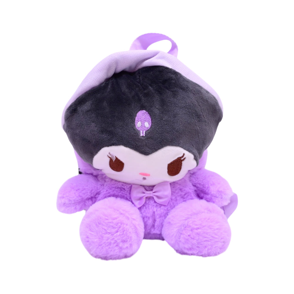 KIDS SHOULDER STAFF FUR BAG 1010 ZHS-26 PURPLE W.G Default Title - MamasJan KidsWear