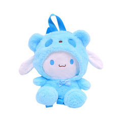 KIDS SHOULDER STAFF FUR BAG 1010 ZHS-26 BLUE W.G Default Title - MamasJan KidsWear