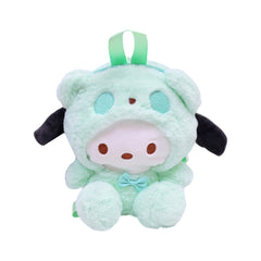 KIDS SHOULDER STAFF FUR BAG 1010 ZHS-26 GREEN W.G Default Title - MamasJan KidsWear