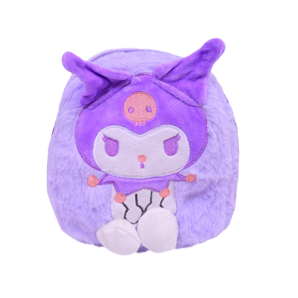 KIDS SHOULDER STAFF FUR BAG 1012 ZHS-26 PURPLE W.G Default Title - MamasJan KidsWear