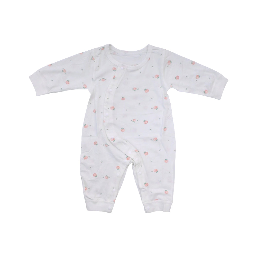 GIRLS L/S L/W ROMPER OFFWHITE PRINTED N.B ZHS-26 9262 I.G Default Title - MamasJan KidsWear