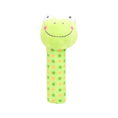 KIDS STUFF RATTLE GREEN FROG MDW-23 CHI SNTY41-5 Default Title - MamasJan Toys