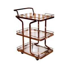 TEA TROLLEY IR D626 A+B ROSE GOLD Default Title - MamasJan Household
