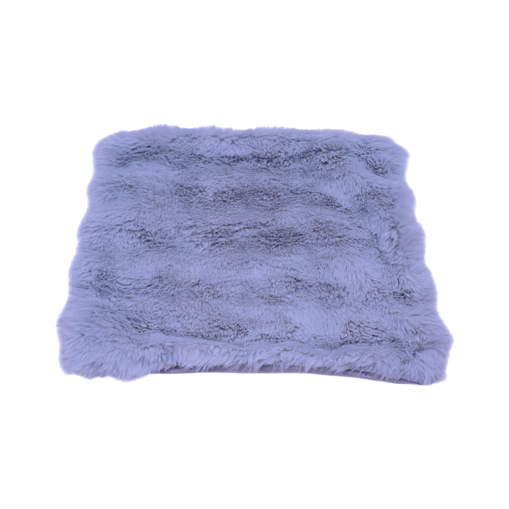 TH CUSHION COVER SQUARE FUR GREY Default Title - MamasJan Household