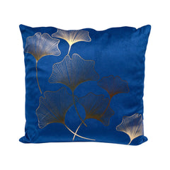 TH CUSHION COVER FOIL PRINT TEAL Default Title - MamasJan Household