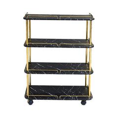 MULTIPAL USE 4 STEP RACK SR4 BLACK MARBLE E-18 Default Title - MamasJan Household