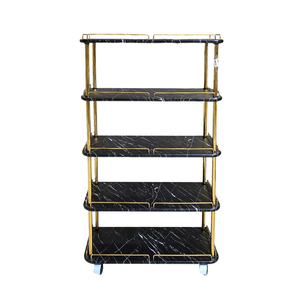MULTIPAL USE 5 STEP RACK SR5 BLACK MARBLE E-18 Default Title - MamasJan Household