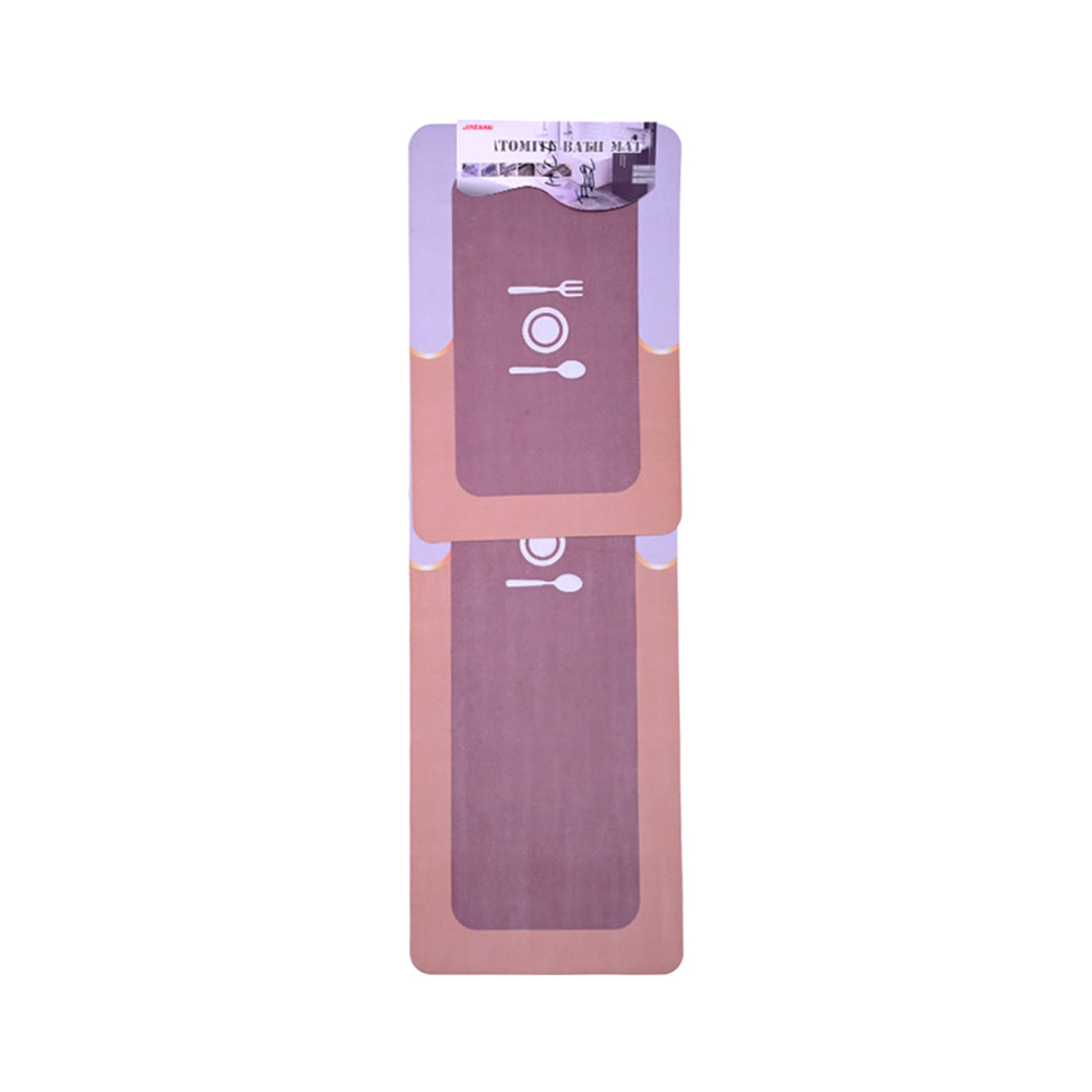 KITCHEN MAT RUBBER IR 2PC SET A-13 Default Title - MamasJan Household