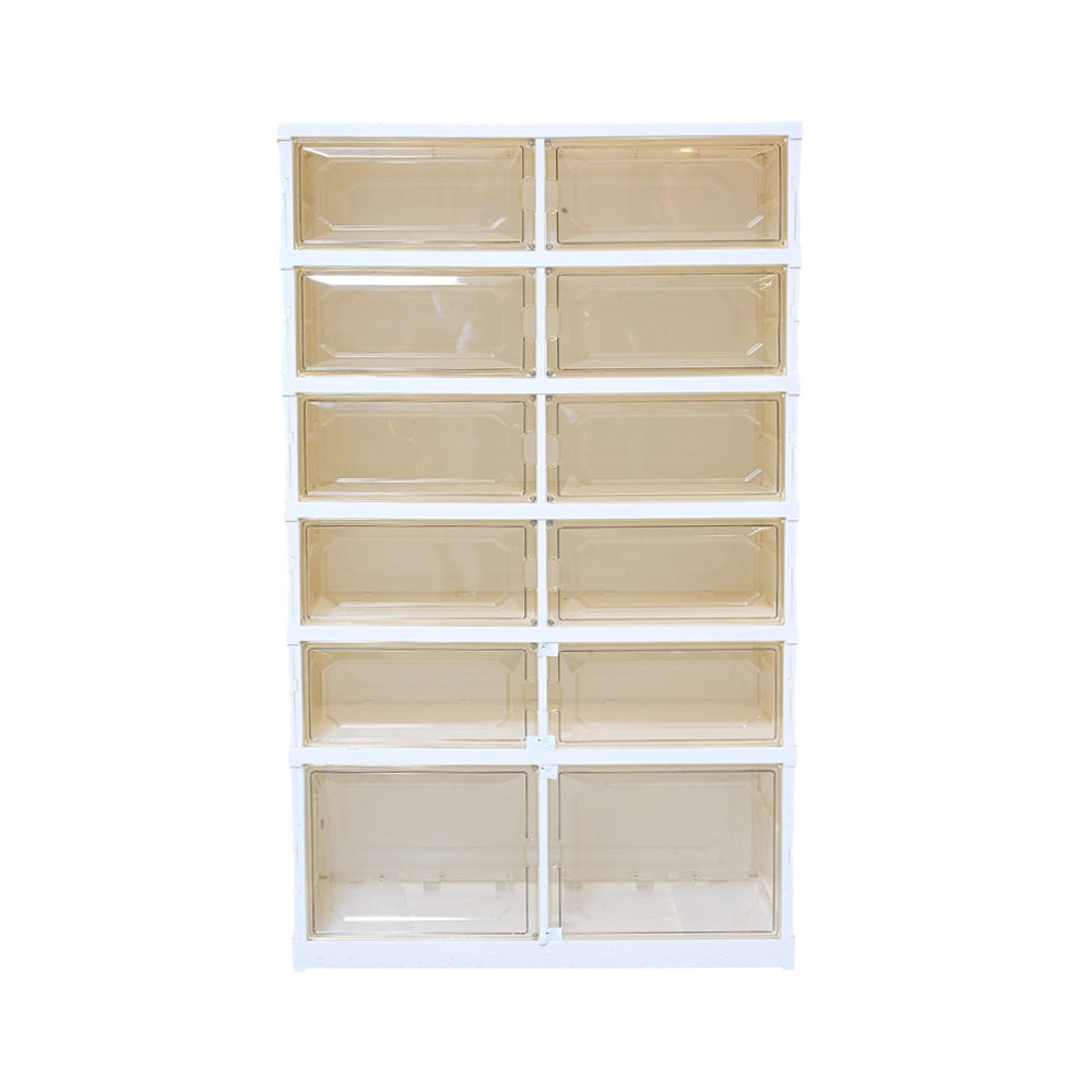 6 LAYER SHOE RACK PLASTIC IR SH-2 Default Title - MamasJan Household
