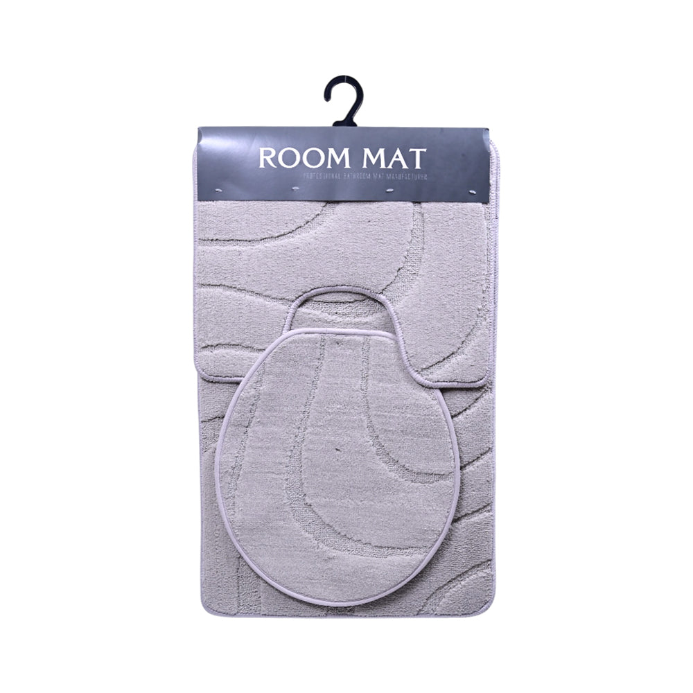BATH MAT 3PC SET IR 48X78/39X48U/39X45 DD-86 Default Title - MamasJan Household