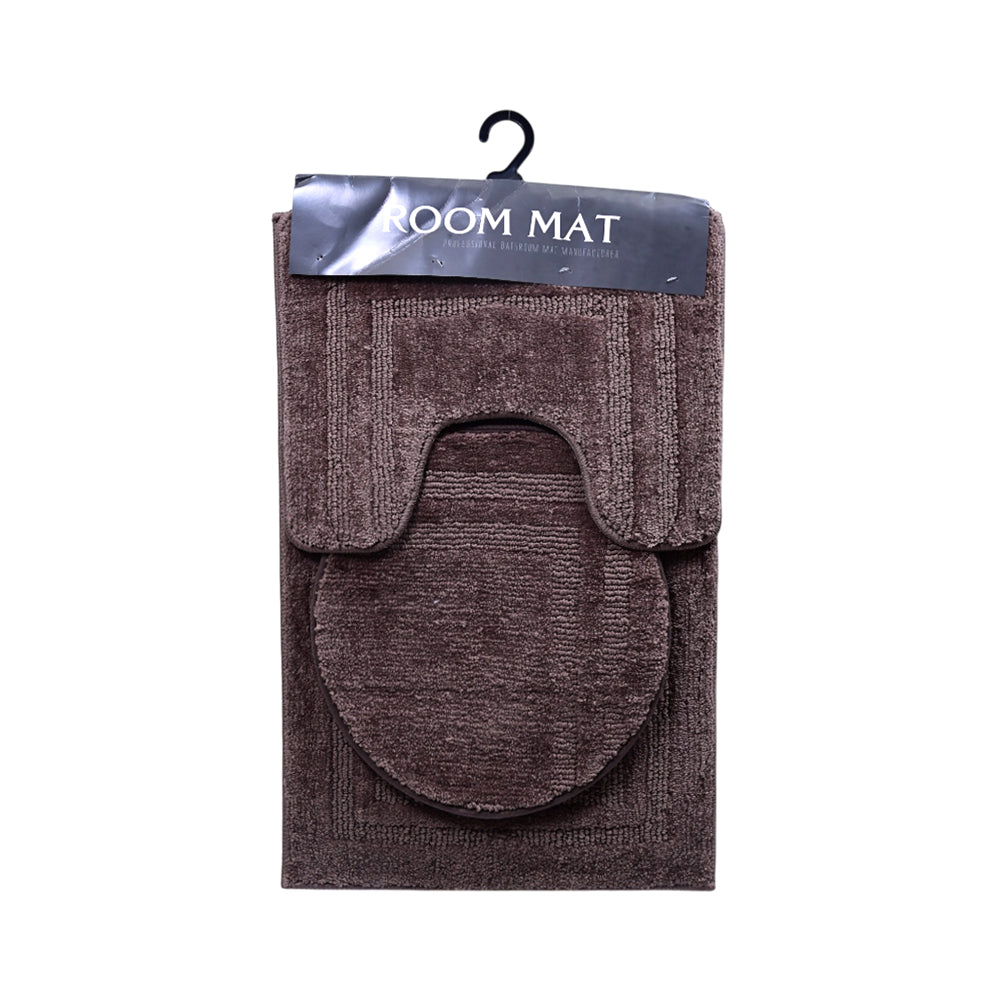 BATH MAT 3PC SET IR 50X80/40X50U/40X45 DD-107 Default Title - MamasJan Household