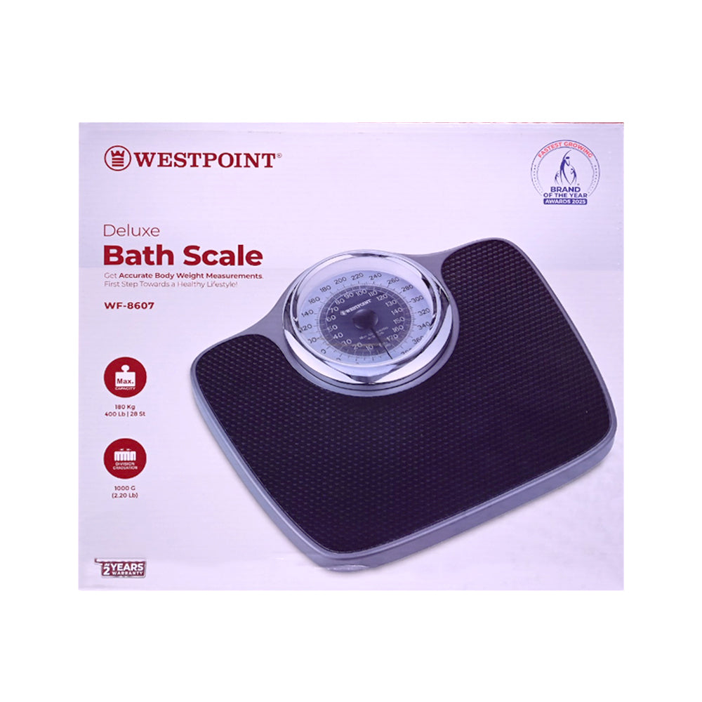 WEST POINT BATHROOM SCALES 8607 Default Title - MamasJan Electronics