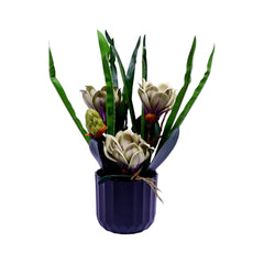 TABLE PLANT WITH POT 2750-16 Default Title - MamasJan Decoration