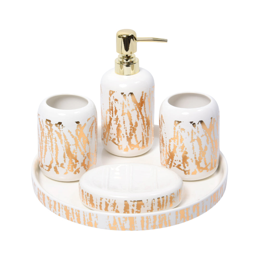 BATH ROOM SET 5PC 272868 H.F Default Title - MamasJan Décor