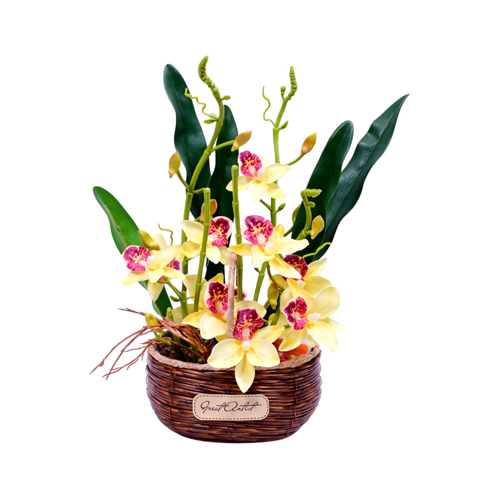 TABLE PLANT WITH POT 2750-24 I.M Default Title - MamasJan Decoration