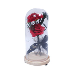 FLOWER IN GLASS GLOBE BY339 I.M Default Title - MamasJan Decoration