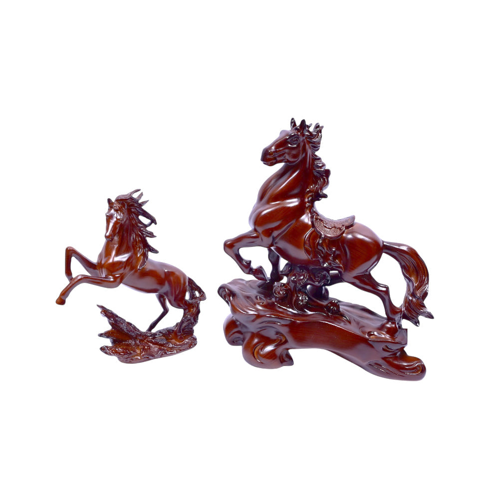 HORSE 2PC SET IR 75074GT Default Title - MamasJan Décor