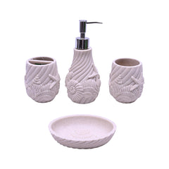 BATH ROOM SET 4PCS IR SMS-956 Default Title - MamasJan Décor
