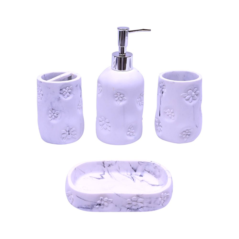 BATH ROOM SET 4PCS IR SMS-978 Default Title - MamasJan Décor