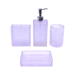 BATH ROOM SET 4PCS IR SMS-1026 Default Title - MamasJan Décor