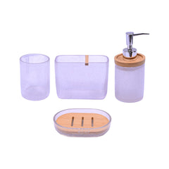 BATH ROOM SET 4PCS IR SMS-1033 Default Title - MamasJan Décor