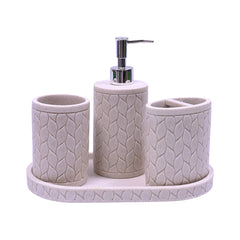 BATH ROOM SET 4PCS IR SMS-949 Default Title - MamasJan Décor