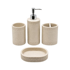BATH ROOM SET 4PCS IR SMS-936 Default Title - MamasJan Décor