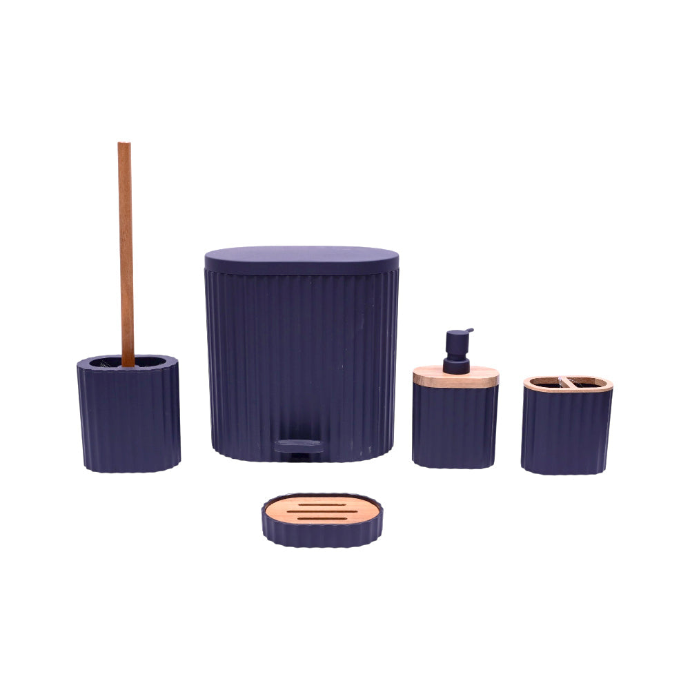 BATHROOM SET 5PCS ACRYLIC IR KL9597 Default Title - MamasJan Décor