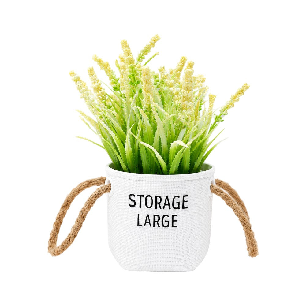 ARTIFICIAL FLOWER POT IR 469A-13 Default Title - MamasJan Decoration