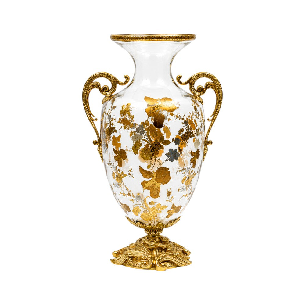 BOWL CANDY CRYSTAL BRASS IR E9-J22035-1 JS1808-737JB Default Title - MamasJan Decoration