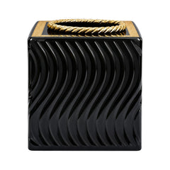 TISSUE BOX CRYSTAL BRASS IR H-W02-6025 JSC05-A32 Default Title - MamasJan Decoration