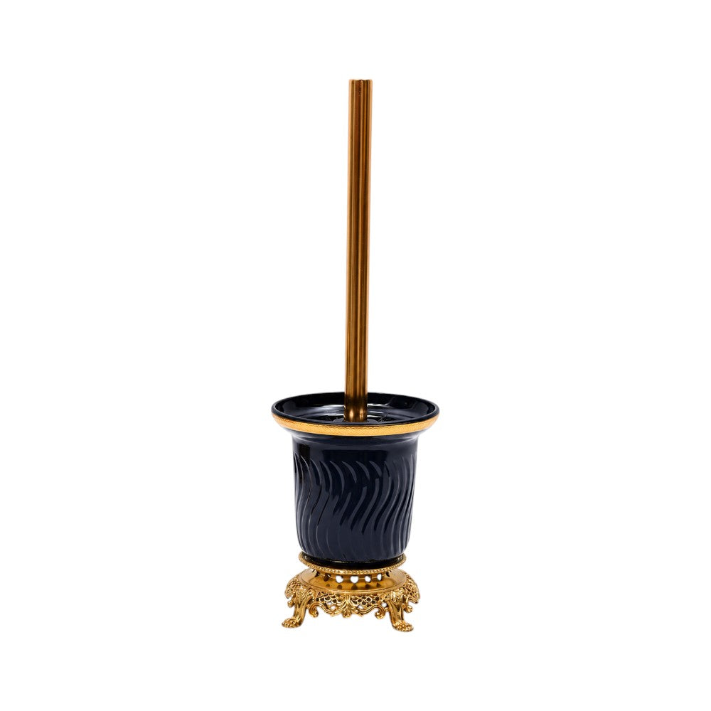 TOLIET BRUSH CRYSTAL BRASS IR H-W10-OM101 JSC05-A32 Default Title - MamasJan Decoration