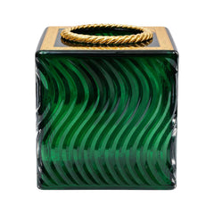 TISSUE BOX CRYSTAL BRASS IR H-W02-6025 JSC05-D02-1D Default Title - MamasJan Decoration