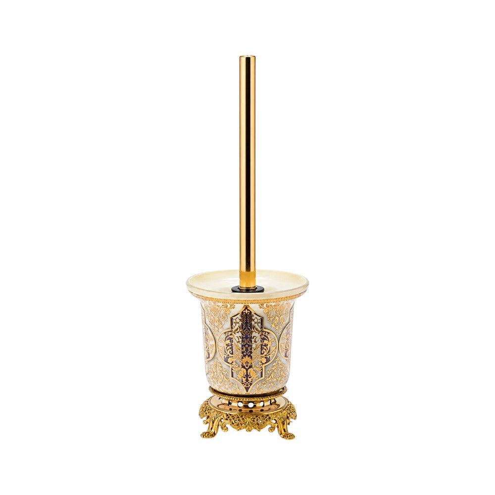TOLIET BRUSH CRYSTAL BRASS IR H-W10-OM101 J204-B04 Default Title - MamasJan Decoration