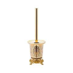 TOLIET BRUSH CRYSTAL BRASS IR H-W10-OM101 J204-B04 Default Title - MamasJan Decoration