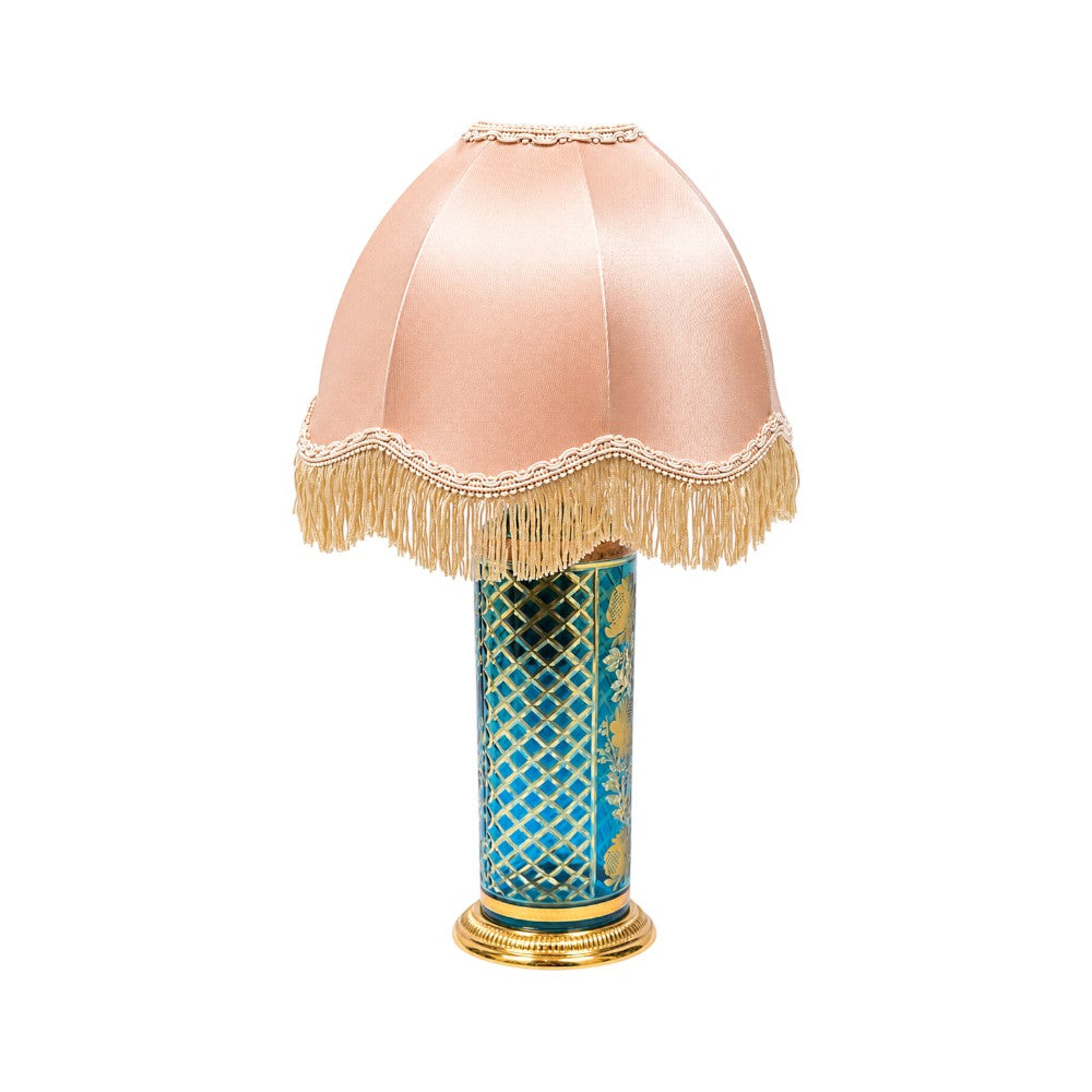 LAMP CRYSTAL BRASS IR EL-M81425-USB JSB01-C58-2 Default Title - MamasJan Decoration