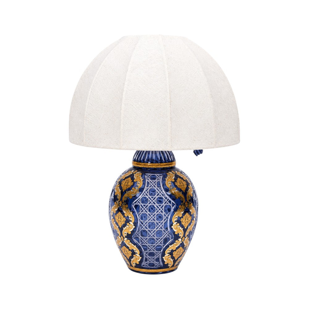 LAMP CRYSTAL BRASS IR EL-5069-USB JSB18-D14-1 Default Title - MamasJan Decoration