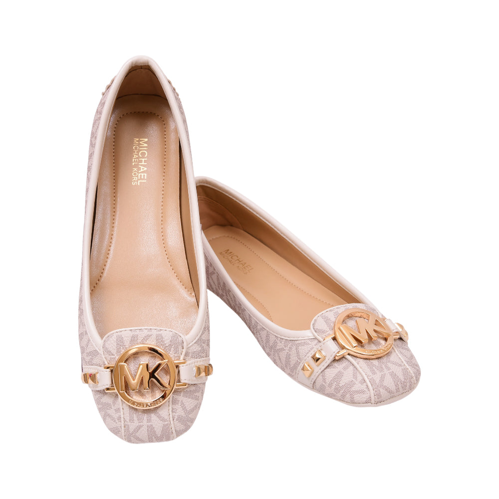 MK PUMPS FULTON MOC 49T8FUFR1B VANILLA 6 (IR) Default Title - MamasJan Ladies Shoes & Bags