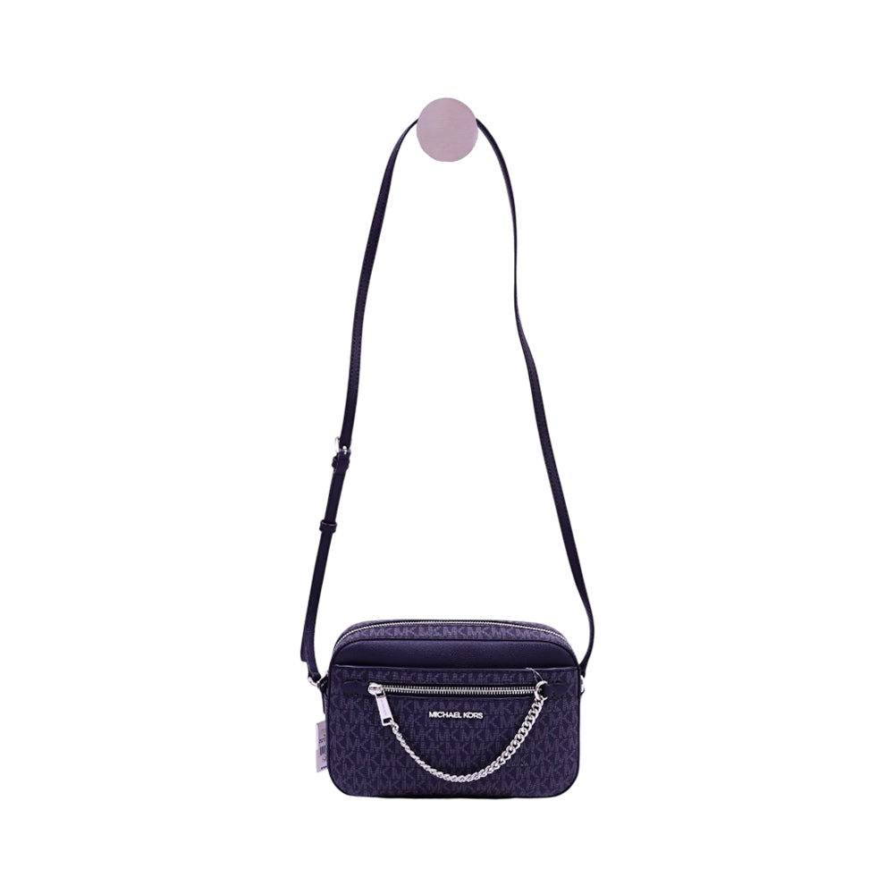MK SIGNATURE CROSSBODY BAG 35S1STTC9B BLK (IR) Default Title - MamasJan Ladies Shoes & Bags