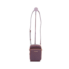 MK SIGNATURE CROSSBODY BAG 35F1GTVC2B BRN (IR) Default Title - MamasJan Ladies Shoes & Bags