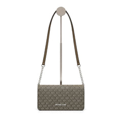 MK SIGNATURE CROSSBODY BAG 35F5STVC8V OLV (IR) Default Title - MamasJan Ladies Shoes & Bags