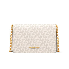 MK SIGNATURE CROSSBODY BAG 35F5GTVC8B CRM/MULTI (IR) Default Title - MamasJan Ladies Shoes & Bags